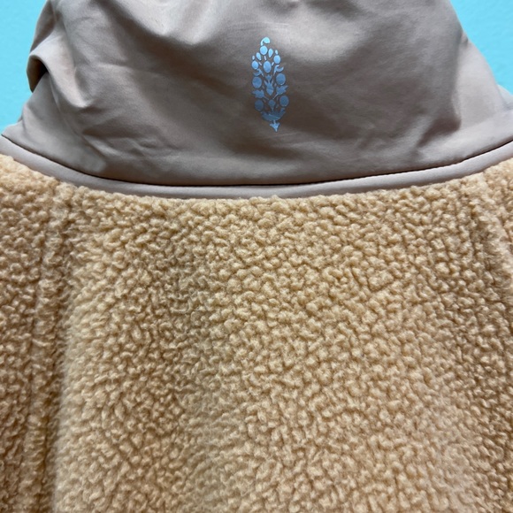 Free People Hit The Slopes Fleece Jacket Moroccan Amber - Picture 7 of 8